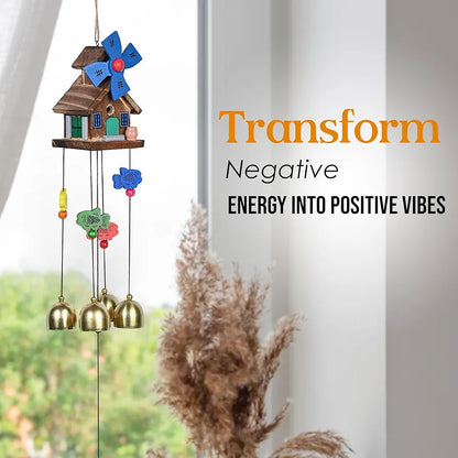 Wind Chimes for Balcony & Living Room Showpieces with 5 Bells Wind Chime -004