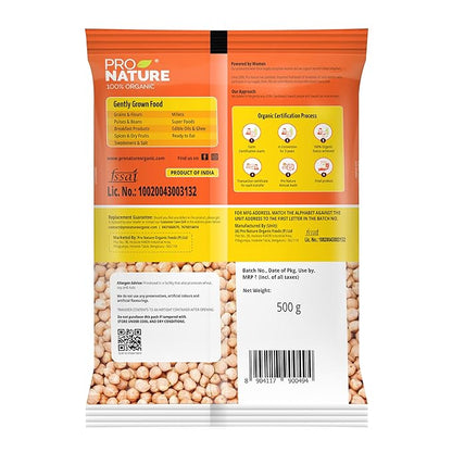 Pro Nature Pulse Chana Kabuli - 500 gms