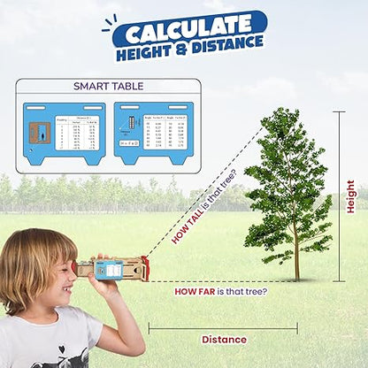 Smartivity Telescope Toy for Kids Measure Height & Distance Best Birthday Gift for Boys & Girls