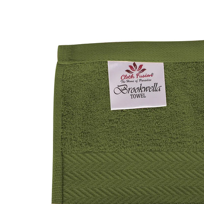 Cloth Fusion Cotton 500 GSM Towels for Bath Large Size Set of 2 Ultra Soft Bath Towel for Women and Men