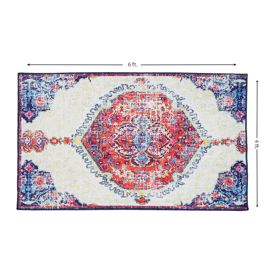 Status Contract Rugs for Living Room 3D Printed Carpet for Living Room Decor Anti Skid Backing Home Essentials