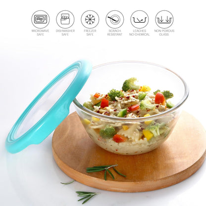 Cello Ornella Toughened Glass Mixing Bowl Set