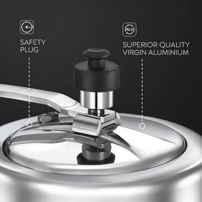 Judge by Prestige 2L Basic Aluminium Pressure Cooker Inner Lid Long-Lasting Regulator