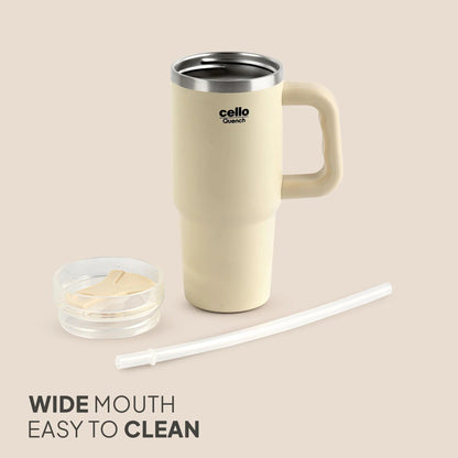Cello Quench Pro On-the-Go Insulated Stainless Steel Bottle 900ml