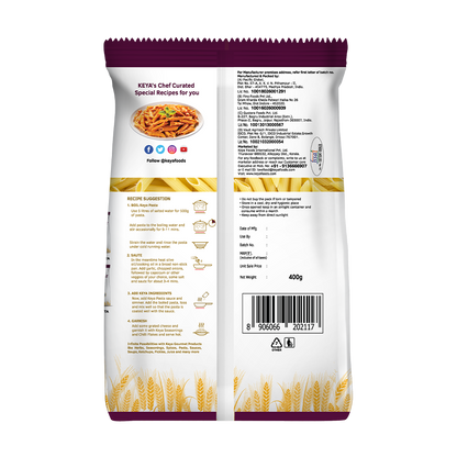 Keya 100% Durum Wheat Penne Pasta, 400g