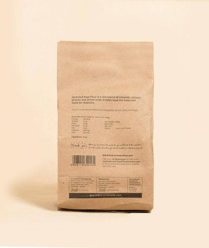 Sprouted Ragi Flour (Finger Millet / Nachani), 500 gm