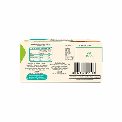Trusoul Natural Herbal Heart And Health Green Tea - 25 Bags
