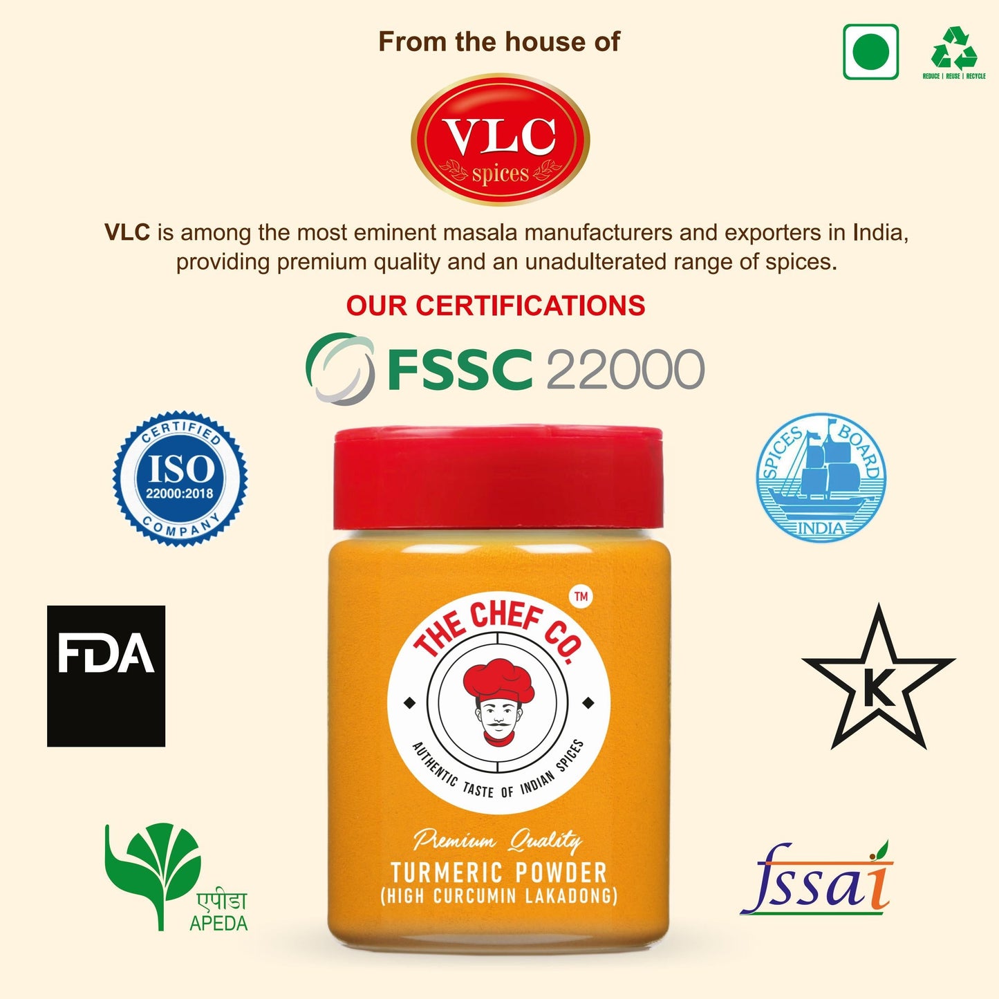 Turmeric Powder High Curcumin