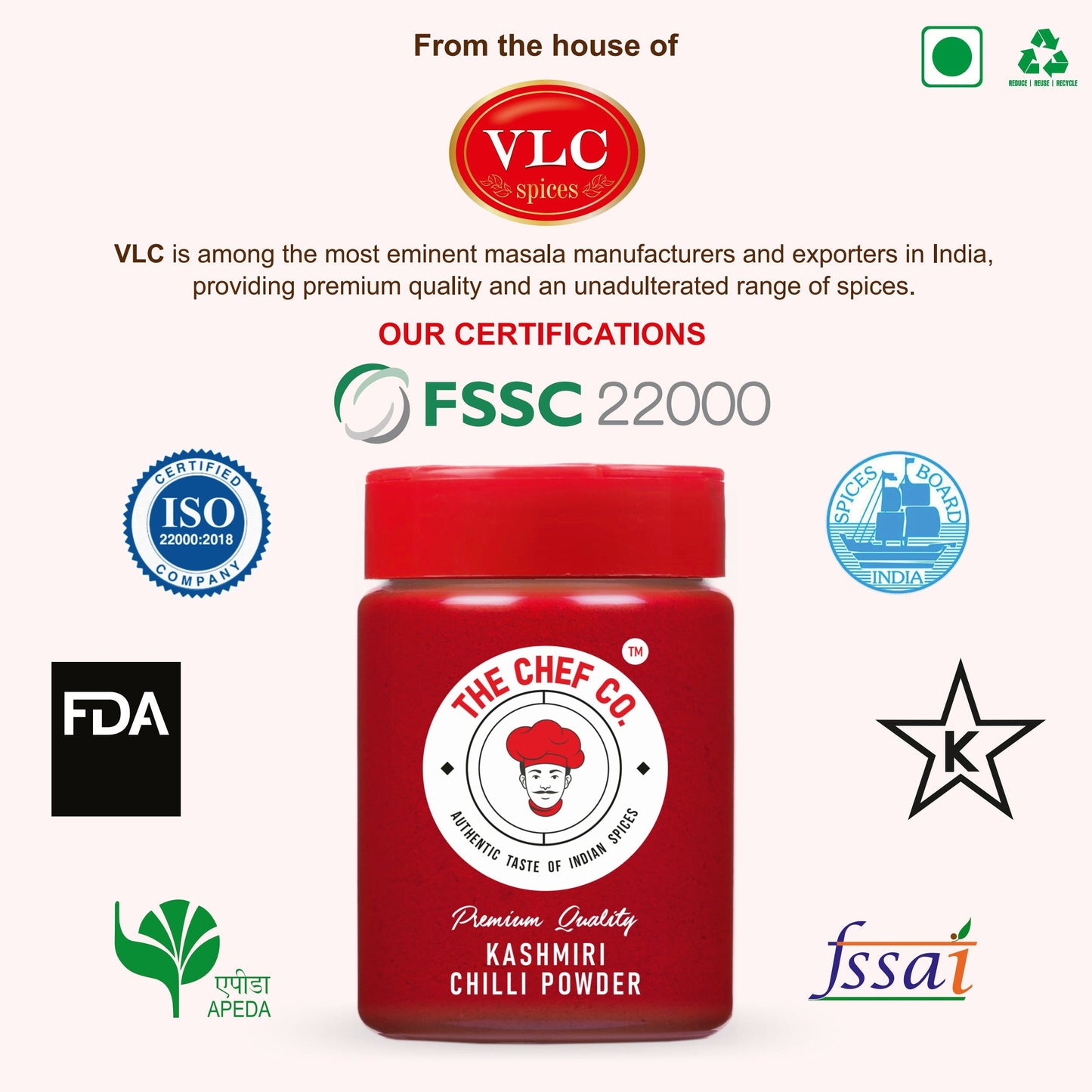 Kashmiri Chilli Powder