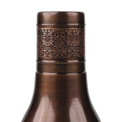 Artarium Antique Etching Pear Copper Water Jar with Gift Box