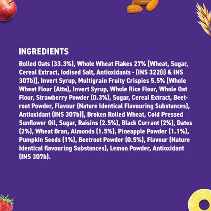 Fruit & Fibre Muesli Mixed Fruit with Almonds & Raisins