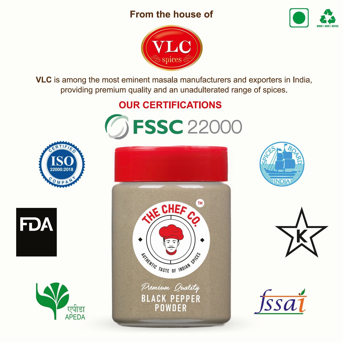 Black Pepper Powder