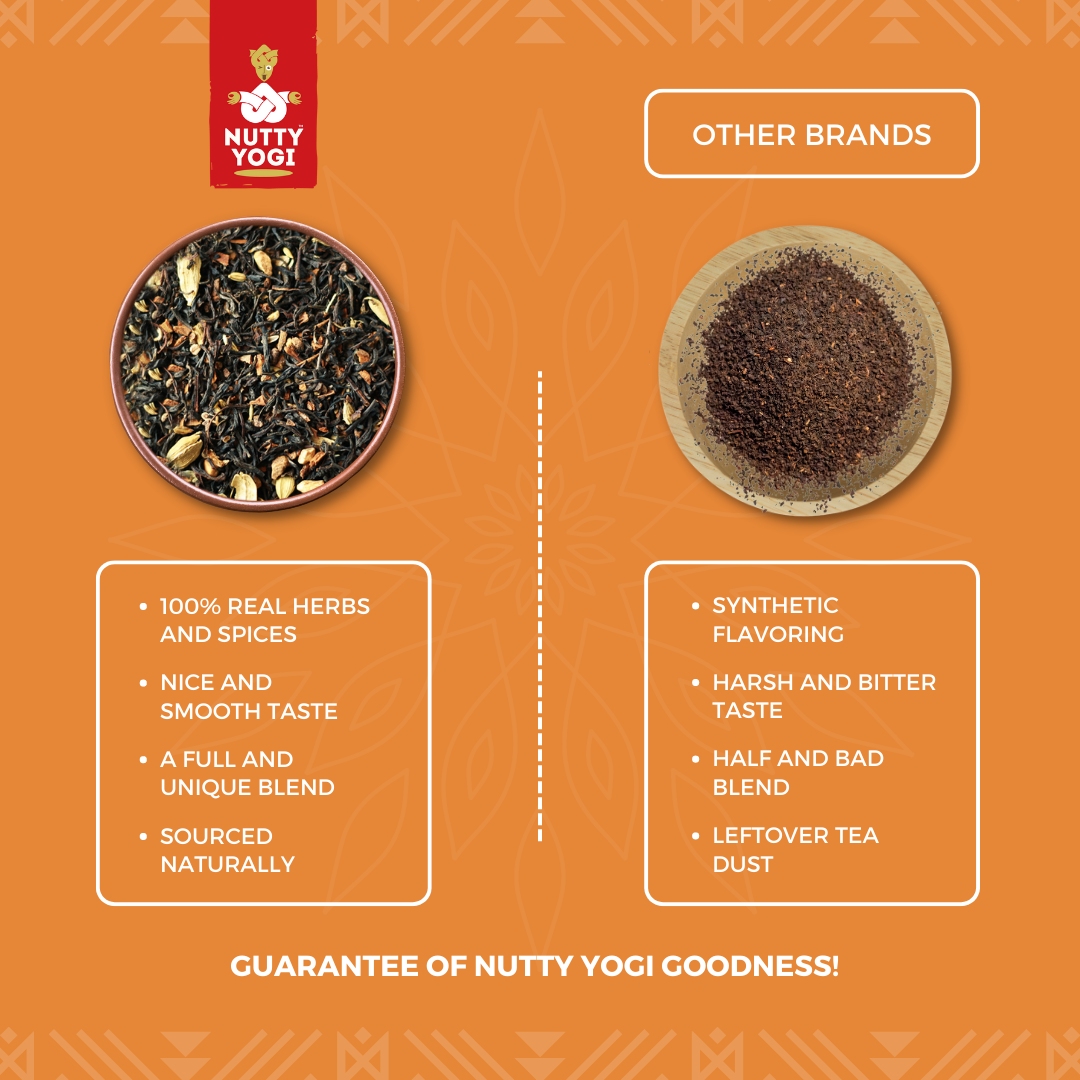 Nutty Yogi Ayurvedic Masala Chai | 100g