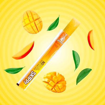 Skippi Mango Twist Flavor Ice Pop, Pack of 12