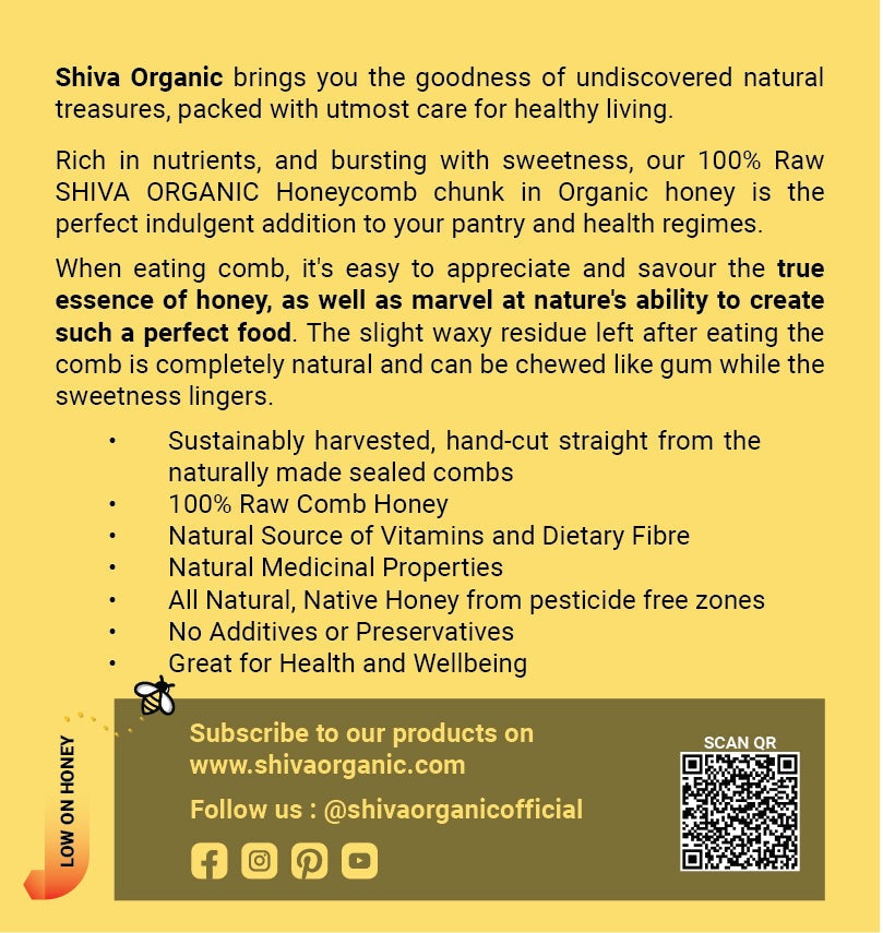 Chunk Honey 250g - Honey with Honey Comb