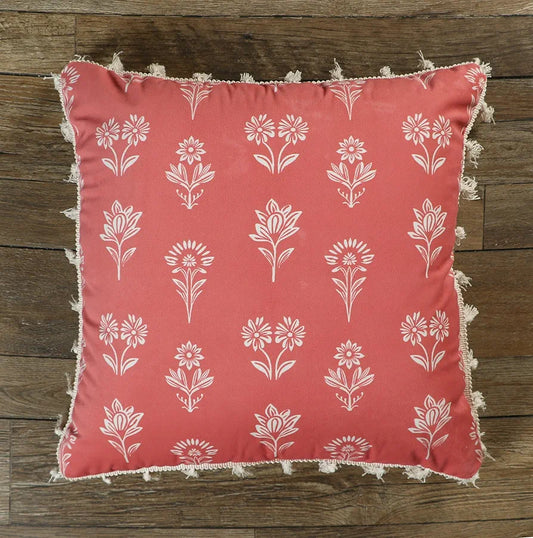 Ishro Home Premium Cushion Cover Colour Tulip Rust
