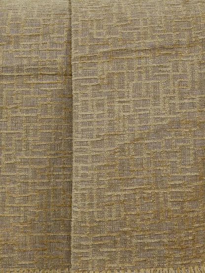 Saral Home Chenille 2 Seater Sofa Cover Throw Colour Gold