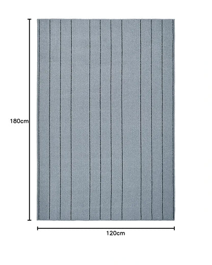 Saral Home Easy Living Saral Home Polypropylene Striped Anti Skid Rectangular Carpet