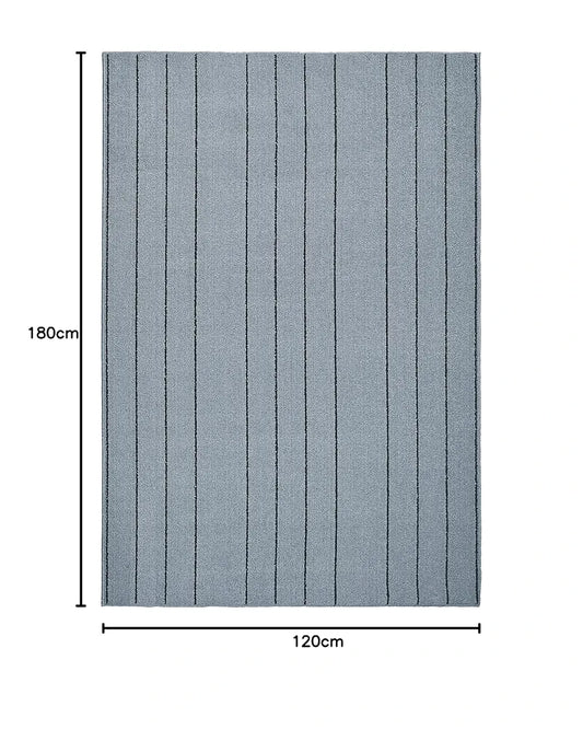 Saral Home Easy Living Saral Home Polypropylene Striped Anti Skid Rectangular Carpet