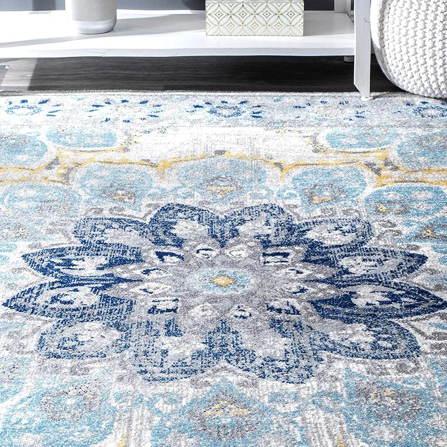 Status Contract Multi Printed Vintage Persian Carpet Rug Runner for Bedroom/Living Area/Home with Anti Slip Backing