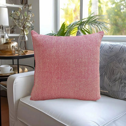 Sajavat Home Cotton Cushion Cover Colour Beige & Pink