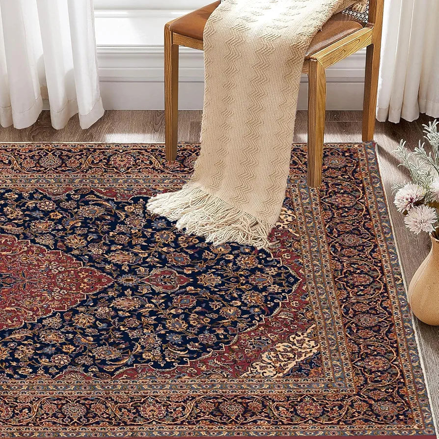 Ishro Home Premium Carpet For Hall, Bedroom, Living Room Pattern Herati
