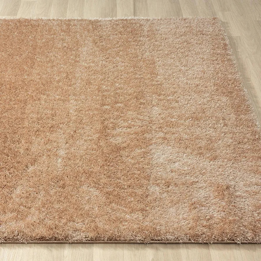 Ishro Home Premium Fuzzy Shag Carpet For Hall Rugs For Living Room Carpets For Living Room Colour Elegant Beige 5x7 Fts