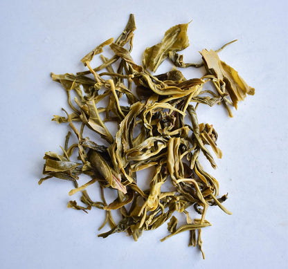 Brewed Leaf Natural and Fresh Emerald Green Tea - 100 gms