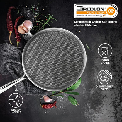 Milton ProCook Honeycomb Non-Stick Tawa - 32cm