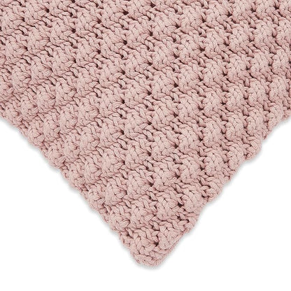 Haus & kinder Decorative Embroidered Cushion Cover | Colour Bubble Pale Pink