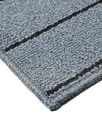 Saral Home Easy Living Saral Home Polypropylene Striped Anti Skid Rectangular Carpet