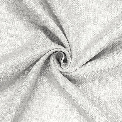 Divine Casa Sheer Window Curtains 5 Feet Solid Pattern Lightweight & Airy Elegant Semi Transparent Fabric for Natural Light Colour Bright White (Pack of 2)