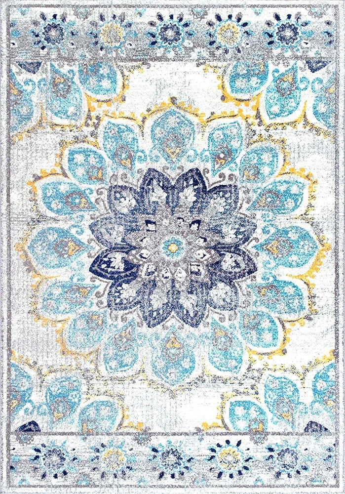 Status Contract Multi Printed Vintage Persian Carpet Rug Runner for Bedroom/Living Area/Home with Anti Slip Backing