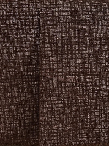 Saral Home Chenille 2 Seater Sofa Cover Throw Colour Brown