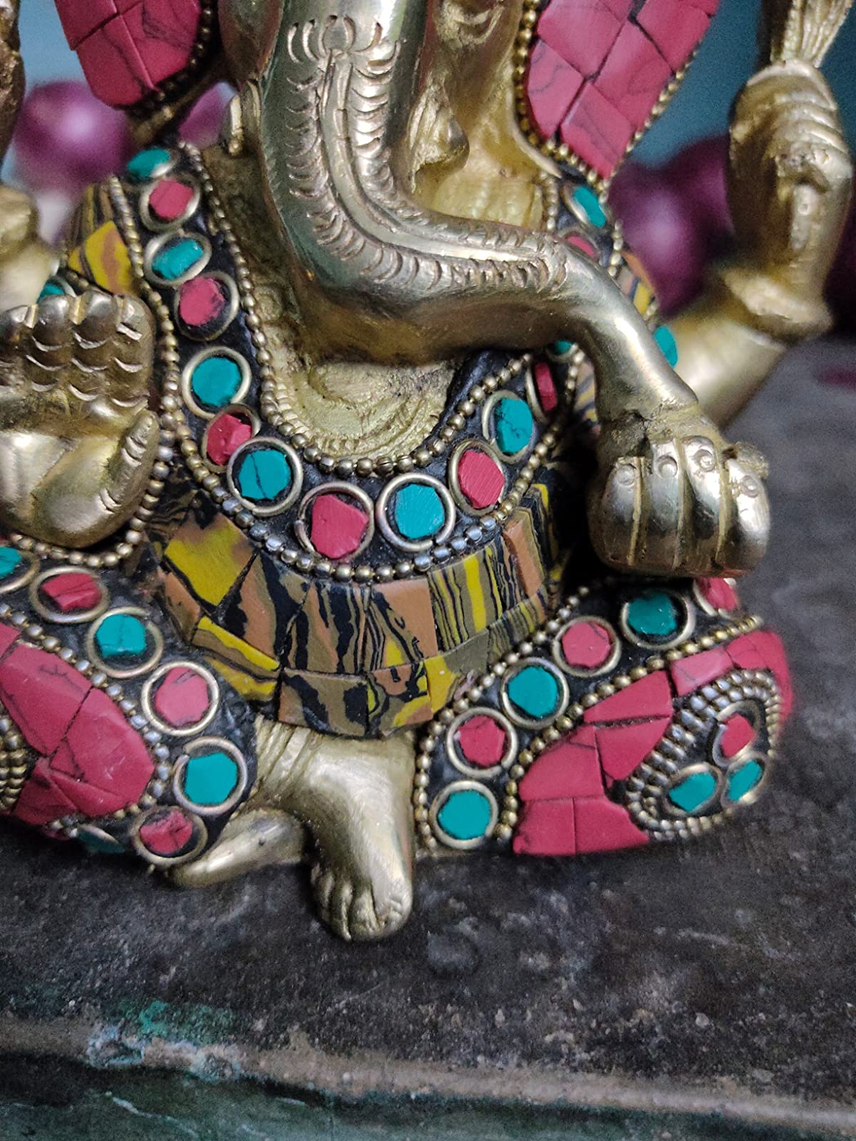 Lord Ganesha Brass Statue