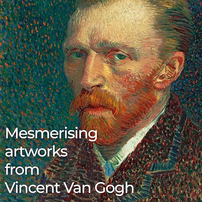 91Knots Orchard Bordered by Cypresses-Vincent Van Gogh's Masterstrokes | Wooden Small Jigsaw Puzzle for Kids | A5 Size-140 Pieces