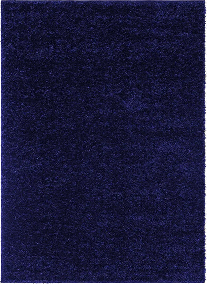 Ishro Home Premium Fuzzy Shag Carpet For Hall Rugs For Living Room Carpets For Living Room Colour Blue 4x6 Fts