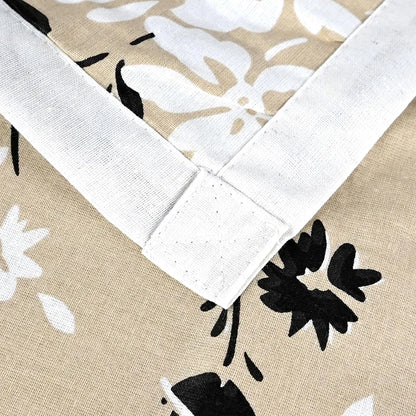Divine Casa 100% Cotton Double Bed Dohar Lightweight & Breathable AC Blanket Colour Ivory & Sunflower Yellow
