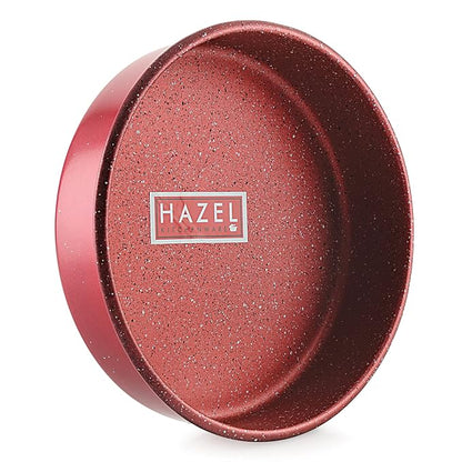Hazel Cake Mould Non Stick Mold Heavy Gauge Round 1kg Aluminized Steel Baking Pan Red
