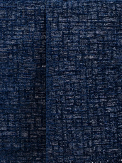 Saral Home Chenille 2 Seater Sofa Cover Throw Colour Navy