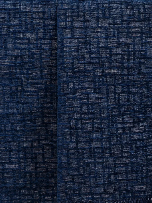 Saral Home Chenille 2 Seater Sofa Cover Throw Colour Navy