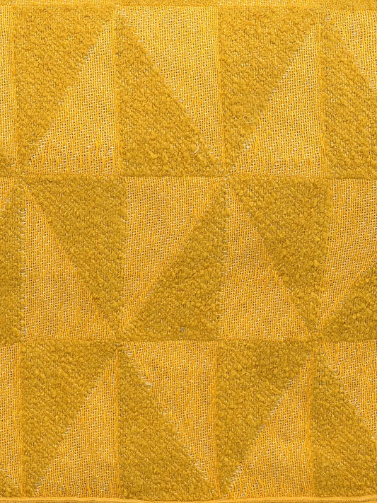 Saral Home Soft Microfiber 2 Seater Sofa Cover Throw Colour Yellow