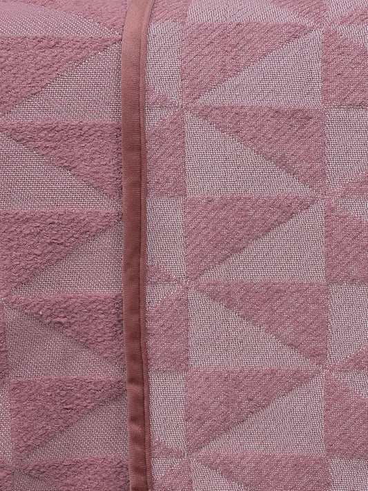 Saral Home Soft Meri Sofa Throw Colour Rust