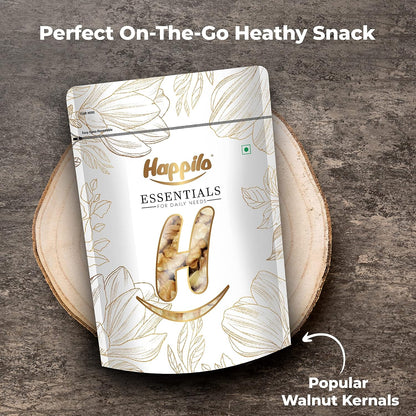 Happilo Essentials Popular Walnuts Kernels Quarter