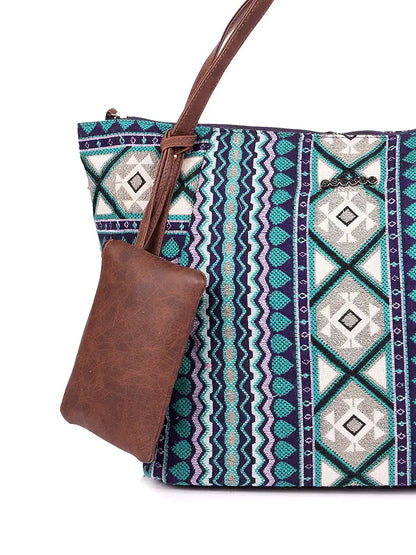 Astrid Women Tote Bag Blue