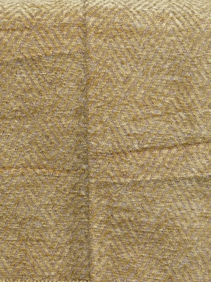 Saral Home Easy Living Chenille 3 Seater Sofa Cover Throw Gold