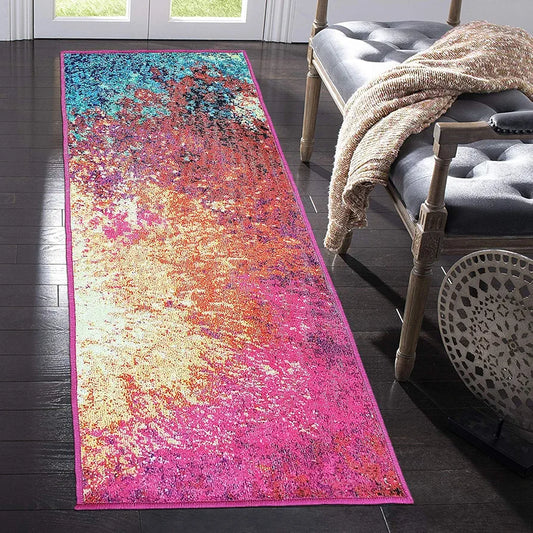 Status Contract Rugs for Living Room 3D Printed Carpet for Living Room Deco Anti Skid Backing Home Essentials Aesthetic Vintage Decor Carpet Bedroom Boho Rugs for Living Room