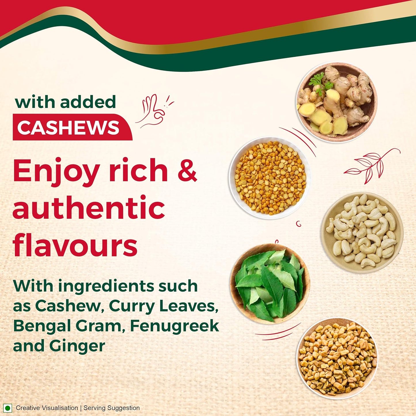 Aashirvaad Rava Idli Instant Mix - 500 gms