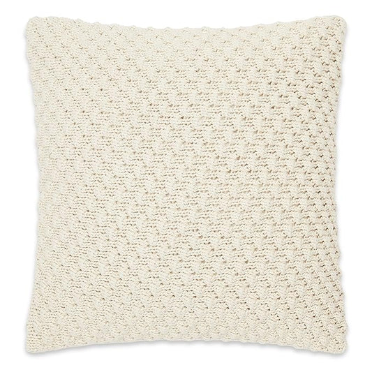 Haus & kinder Decorative Embroidered Cushion Cover | Colour Bubble Natural