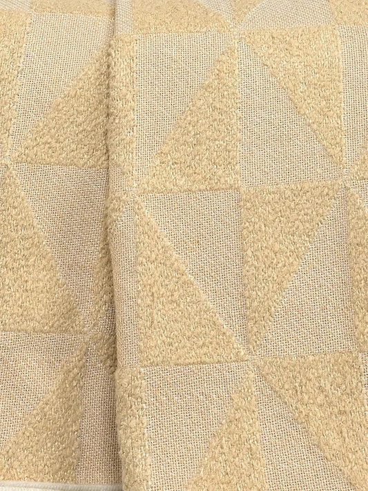 Saral Home Soft Microfiber 3 Seater Sofa Cover Throw Colour Beige